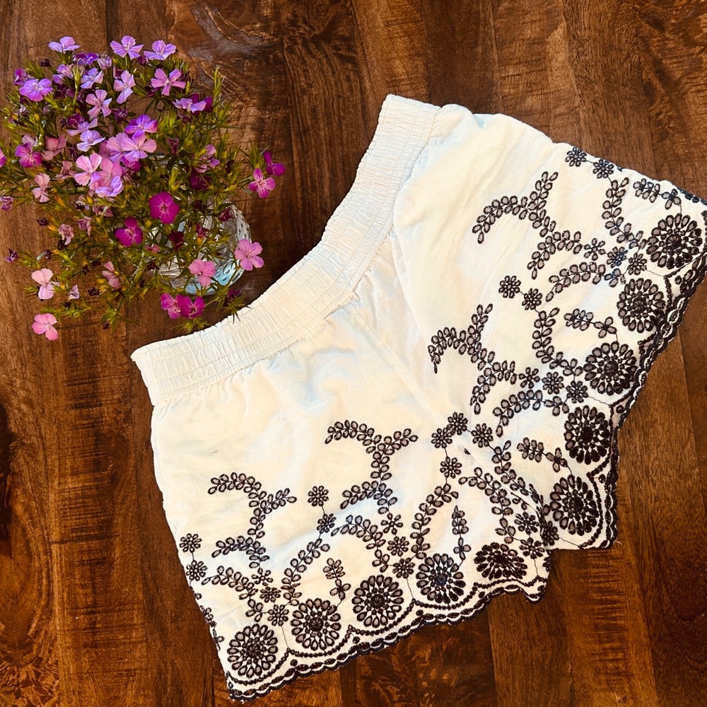 J. Crew Embroidered Women Shorts